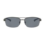 Foster Grant Men's Aim 21 64 Gun Sunglasses, Black, One Size UK