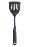 MasterClass Slotted Turner, Heat Resistant Non-Stick Fish Slice, Durable and Easy to Clean, 35.5 cm (14"), Black