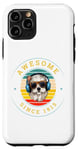 iPhone 11 Pro Awesome 110 Year Old Dog Lover Since 1915 - 110th Birthday Case