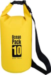 Hello Dry Bag 10L vanntett pakkpose (gul)