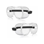 Jusch - 2PCS Lunettes de securité masque, lunettes de protection, PC+plastique Matériel, Anti-éclaboussures anti-sable, pour décoration,