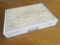 Jigsaw Puzzle Map Railways and Suburbs of London 1908 - 1000 piece 69cm x 48cm