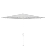 Glatz, Twist 330 cm parasoll matt white Kat.5 550 Cement