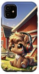 iPhone 11 Kawaii Pony Headphones: The Pony's Rhythm Case