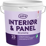 Infra Interiør Tre&Panel 15/silkematt Maling