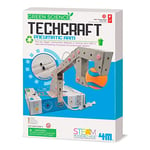 4M 403443 Green Science-Techcraft Pneumatic Arm, Mixed Colours