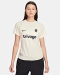 Chelsea F.C. Academy Pro Women's Nike Dri-FIT Football Pre-Match Short-Sleeve Top