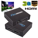 adaptateur audio video 2 sortie 1 entrée hdmi splitter amplificateur 2 voies switch box hub ps3 hdtv 1080p 1x2 ocs470