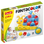 Quercetti - 4400 Fantacolor Baby Basic - Mosaïques pour Le Premier âge