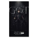 Li han shop Canvas Printing Game Of Thrones Season Drama Poster Role Posters And Prints 2019 Tv Game Wall Art For Bedroom Home Decor Gt537 40X60Cm Without Frame