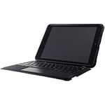 Otterbox Coque UnlmitED Keyboard pour iPad 10,2" (7e gen / 8e gen / 9e gen), Antichoc, protection avec clavier FRANÇAIS, testé selon les normes militaires, Noir/Transparent, Livré Sans Emballage