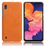 Samsung Croco Galaxy A10 skal - Orange