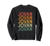 Retro Custom First Name Jovan Sweatshirt