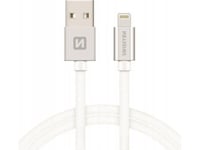 Swissten Mfi Textile Fast Charge 3A Lightning Data Ir 1,2M Įkrovimo Laidas