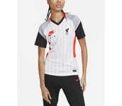 Liverpool FC 20/21 Stadium W matchtröja Dam WHITE/LASER CRIMSON/WOLF GREY/BLACK S