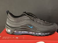 Nike Air Max 97 BG UK 6 (EUR 38 Black Blue CN9580 001