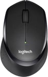 Logitech M330 SILENT plus Wireless Mouse, 2.4Ghz with USB Nano Receiver, 1000 -