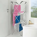Metaltex 3-tier Drying Rack Tec Concerto Slim 9.5 m Freestanding Clothes Dryer v