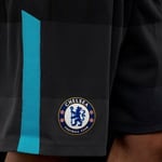 Nike Chelsea F.C Aeroswift Football Shorts Sz XL Anthracite Omega Blue 905414 06