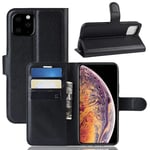 Apple iPhone 12 Pro Max PU Wallet Case Black