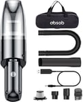Absob Handheld Vacuum Cleaner Cordless, Mini Portable Car Hoover, Powerful Sucti