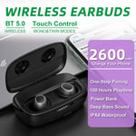 Wireless Bluetooth 5.0 TWS Earbuds M30 Plus 100H Punchy Bass Wireless Earphones