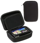 Navitech Black Hard GPS Case For The Garmin DriveSmart 55 MT-D 5.5 " Sat Nav