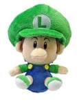 Super Mario Brothers 5" Plush Baby Luigi
