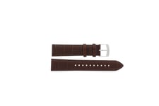 Seiko Klockarmband 7T92-0LT0 / SNDC31P1 4LR2JE Krokodil läder Brun 20mm
