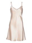 Pure Silk - Slip W.cording Nattlinne Pink Lady Avenue