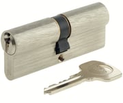 Barillet cylindre sécurité porte 40 x 40 MM 3 clés 5 goupilles YALE YC500
