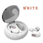 Wireless Earbuds Bluetooth 5.0 Stereo Sport Sweatproof Earphone White