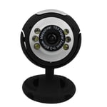 USB 2.0 Portable 360 ??Degrés Rotation Caméra Web avec Micro pour PC Diffusion Conférence Gaming Réduction Du Bruit
