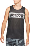 Nike Dri-Fit Camo Black Anti-Odour Running Gym XL Training Vest Tank Top DD6891