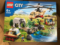 Lego 60302 City Wildlife Rescue Operation 525 pcs age 6 +  NEW Lego Sealed ~