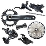 Shimano SLX M7100 1x12 Disc Brake Groupset Black