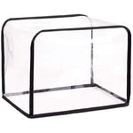 1X(Toaster Oven Dust Cover Kitchen Appliance Cover Transparent Breakfast Machine