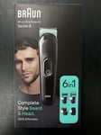 Braun All-In-One Trimmer Style Kit Series 3, 6-in1 Kit For Beard & Hair **NEW**