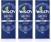 3 x Witch Doctor Skin Treatment Gel Witch Hazel Soothes Skin Vegan Friendly 35g