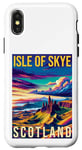 iPhone X/XS Isle of Skye Scotland The Storr Travel Poster Case