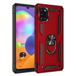 samsung Samsung A31 Military Armour Case Red