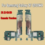 Logic Main Motherboard For Samsung Galaxy S7 G930W8 32GB Unlocked Canada Version