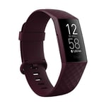 Bracelet d'activité Fitbit Charge 4 pour la santé et le sport avec GPS, suivi de la natation et jusqu'à 7 jours d'autonomie de batterie, Prune