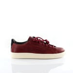 Puma Basket Citi Series Red Leather Mens Trainers 358891 02