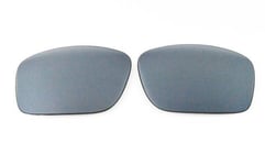 NEW POLARIZED SILVER ICE REPLACEMENT LENS FOR OAKLEY MAINLINK XL SUNGLASSES