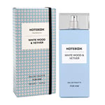 Notebook Eau de toilette White Wood & Vetiver Parfum homme frais et aromatique - 100 ml