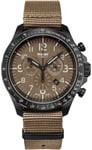 Traser H3 109459 P67 Officer Chrono Brun/Tekstil Ø46 mm