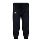 Canterbury Men's Tech Pant V2, Tracksuit/Jogging Bottoms, Lounge Pants, Durability and Comfort, Warm, Black/Gunmetal Grey, M