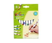 CRAYOLA - 8 "Maxi Crayons de Couleur - Loisir créatif - Mini Kids - à partir de 1 Ans - Jeu de Dessin et coloriage 52335 Couleurs Assortis
