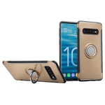 Samsung Galaxy S10 skal med mobilring - guld Guld